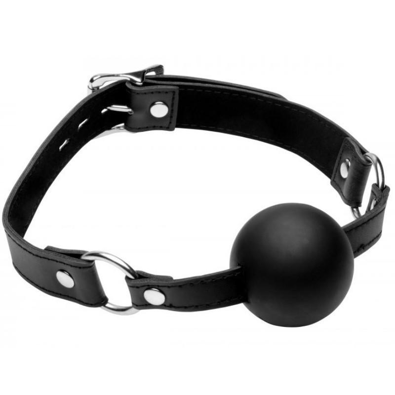 XL 2 Inch Silicone Ball Gag - Xoxomoving