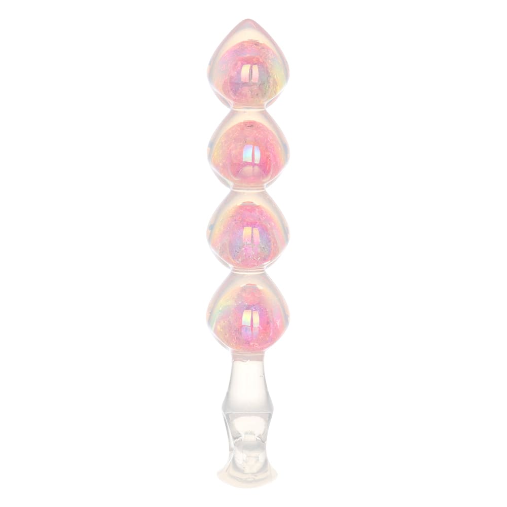 Gemheart - Heart Shaped Crystal Anal Beads