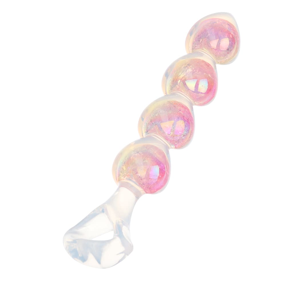 Gemheart - Heart Shaped Crystal Anal Beads