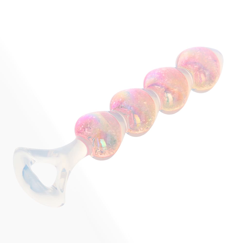 Gemheart - Heart Shaped Crystal Anal Beads