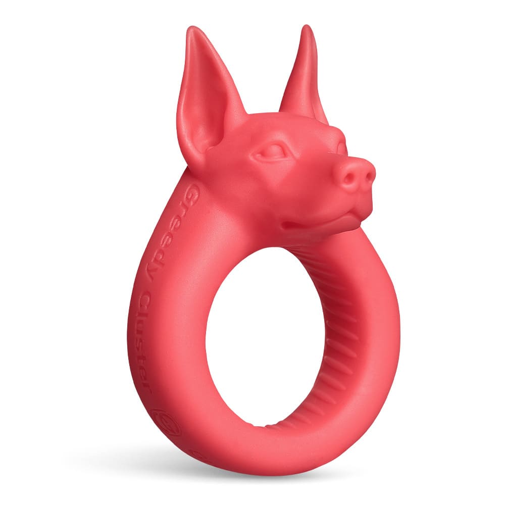 O-RING 03 Anubis Cock Ring – Platinum Silicone Fantasy Ring