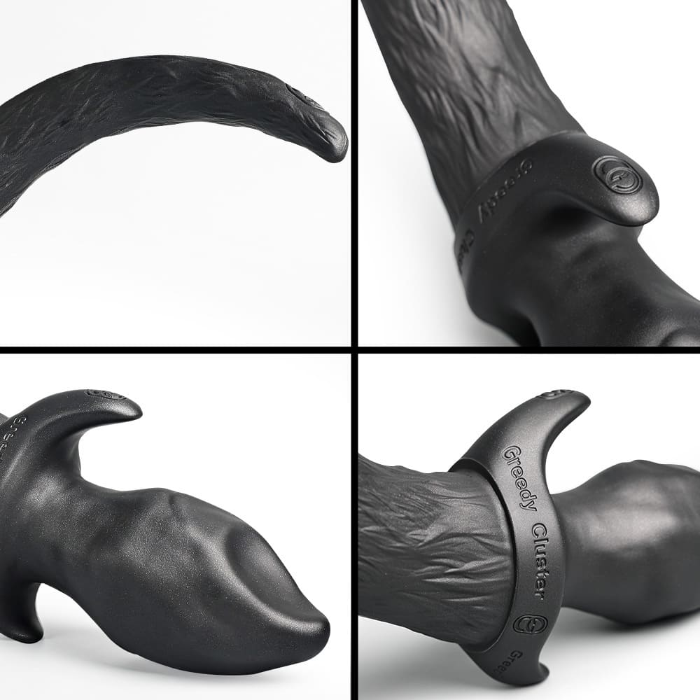 Puppy Flame Plug – Silicone Tail Anal Plug – 3 Sizes