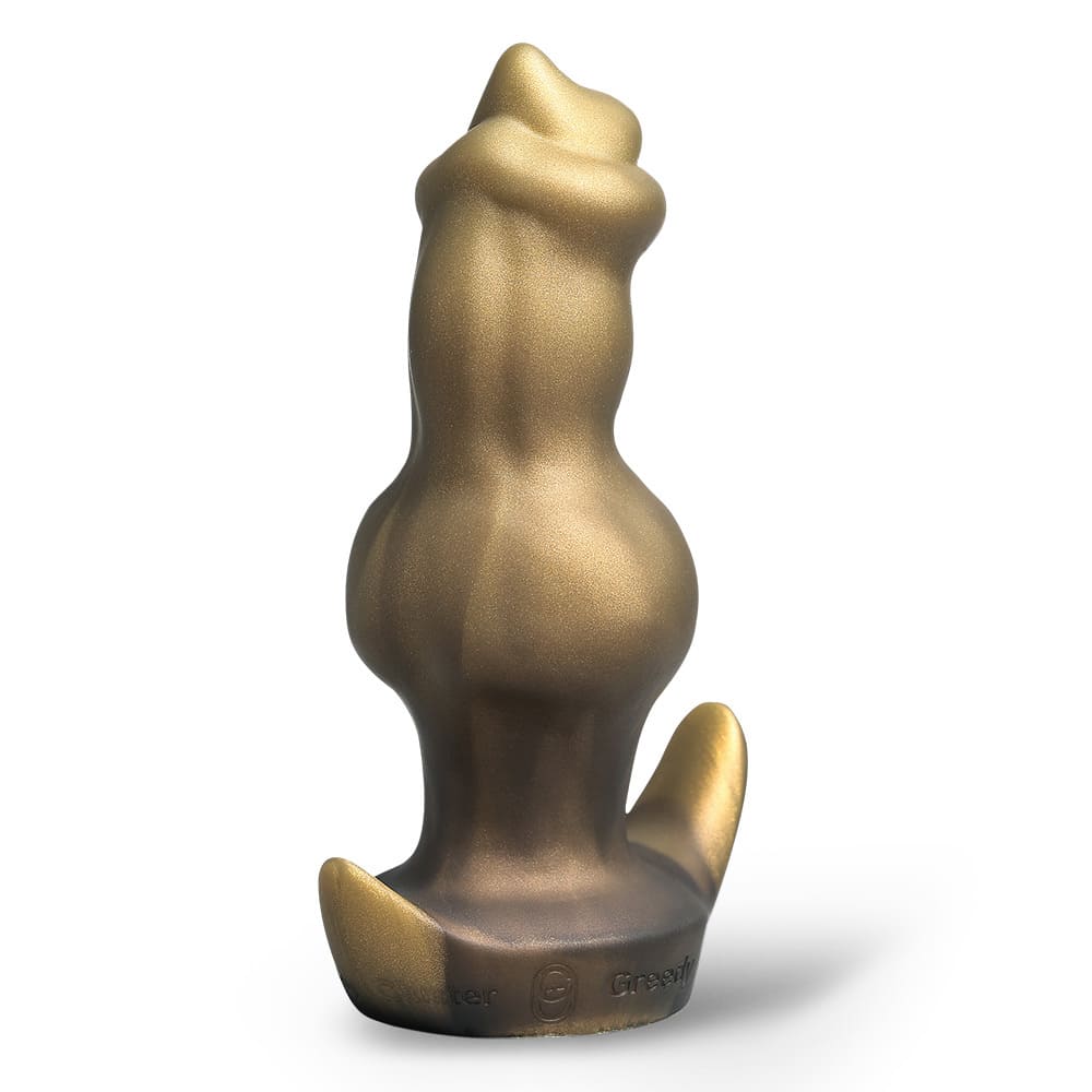 Xoxomoving Puppy Stopper – Platinum Silicone Anal Plug - 3 Sizes