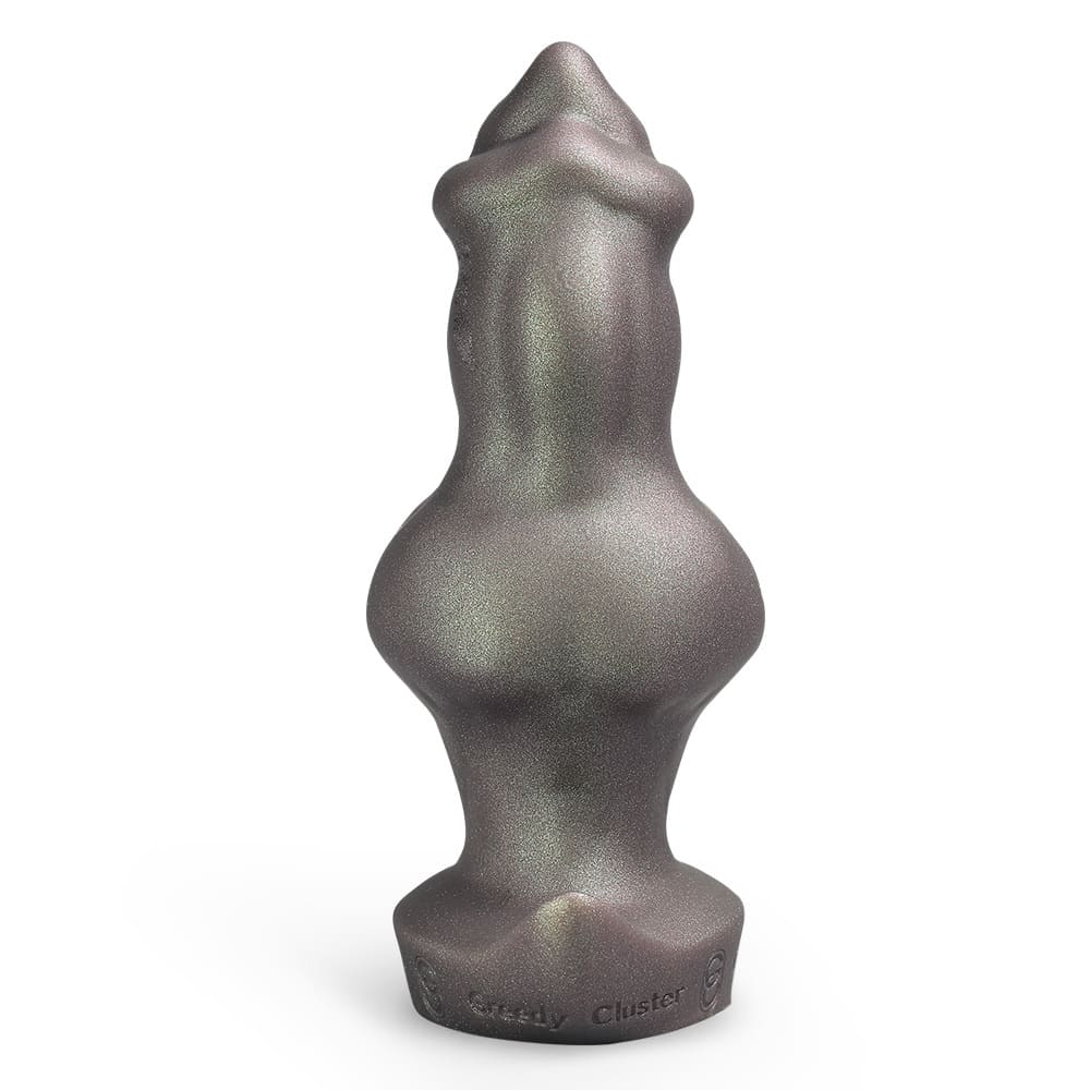 Xoxomoving Puppy Stopper – Platinum Silicone Anal Plug - 3 Sizes