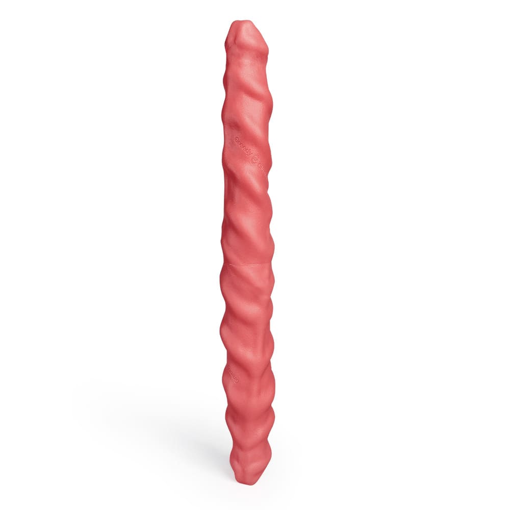 Double Ended Spiral Silicone Dildo for Couples