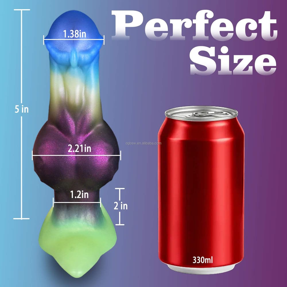 Harry - 5 Inch Silicone Knot Anal Plug