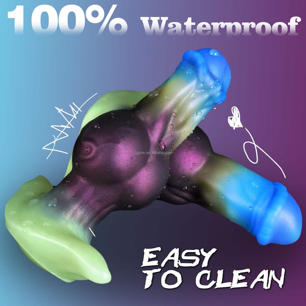 Harry - 5 Inch Silicone Knot Anal Plug