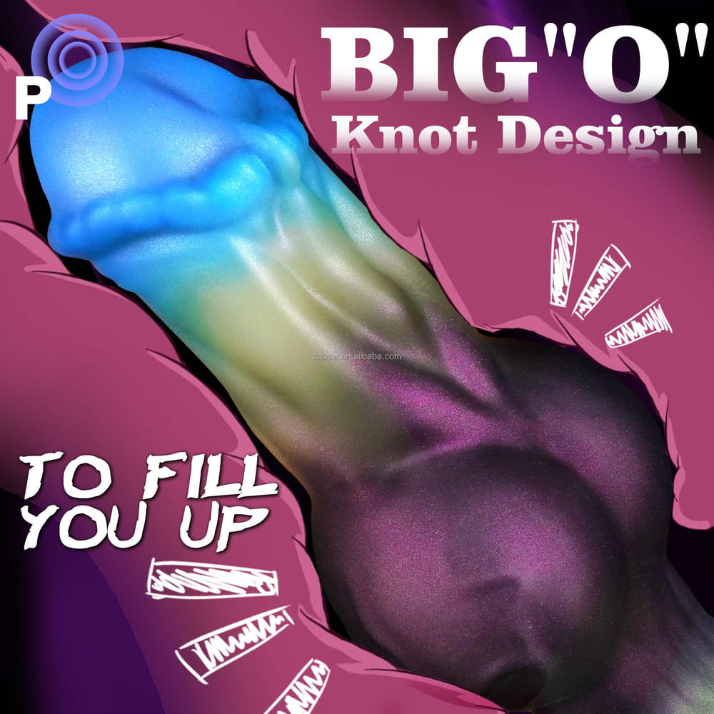 Harry - 5 Inch Silicone Knot Anal Plug