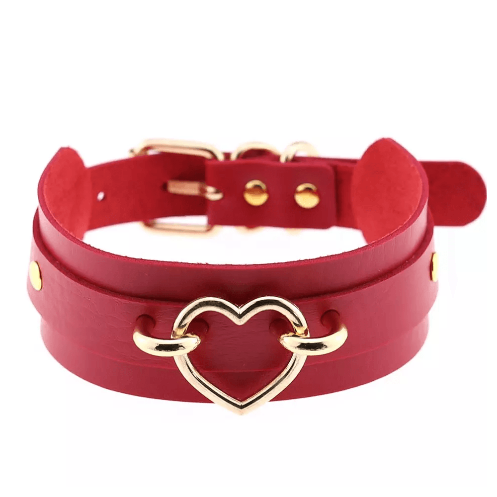 Heart of Gold Choker