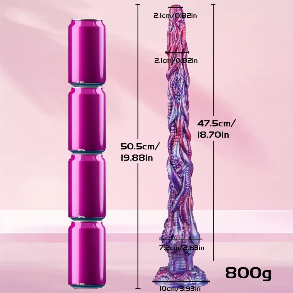 Smart Camera Tentacle Dildo – Silicone Fantasy Toy with Real-Time Viewing Long Anal Toy Xoxomoving