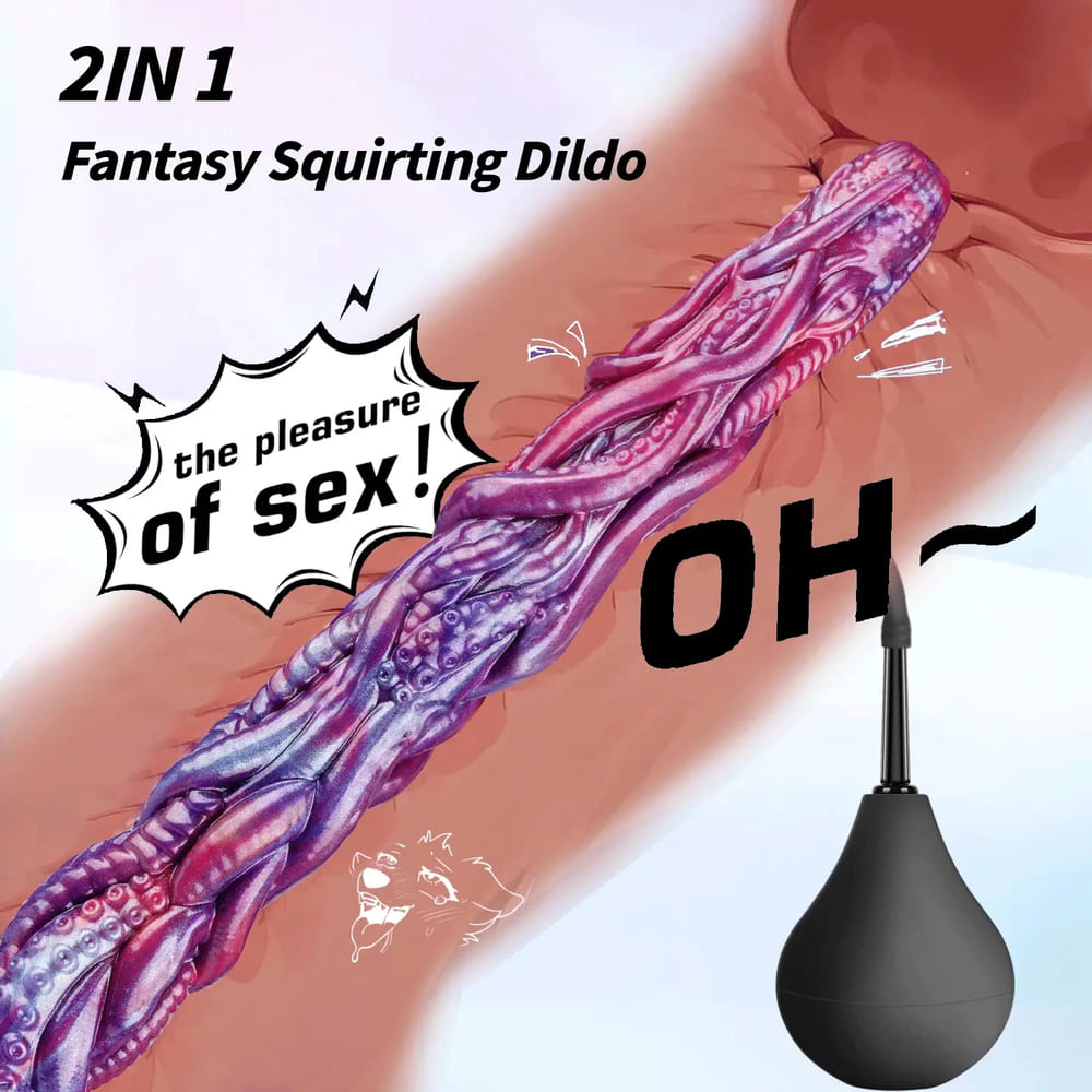 Smart Camera Tentacle Dildo – Silicone Fantasy Toy with Real-Time Viewing Long Anal Toy Xoxomoving