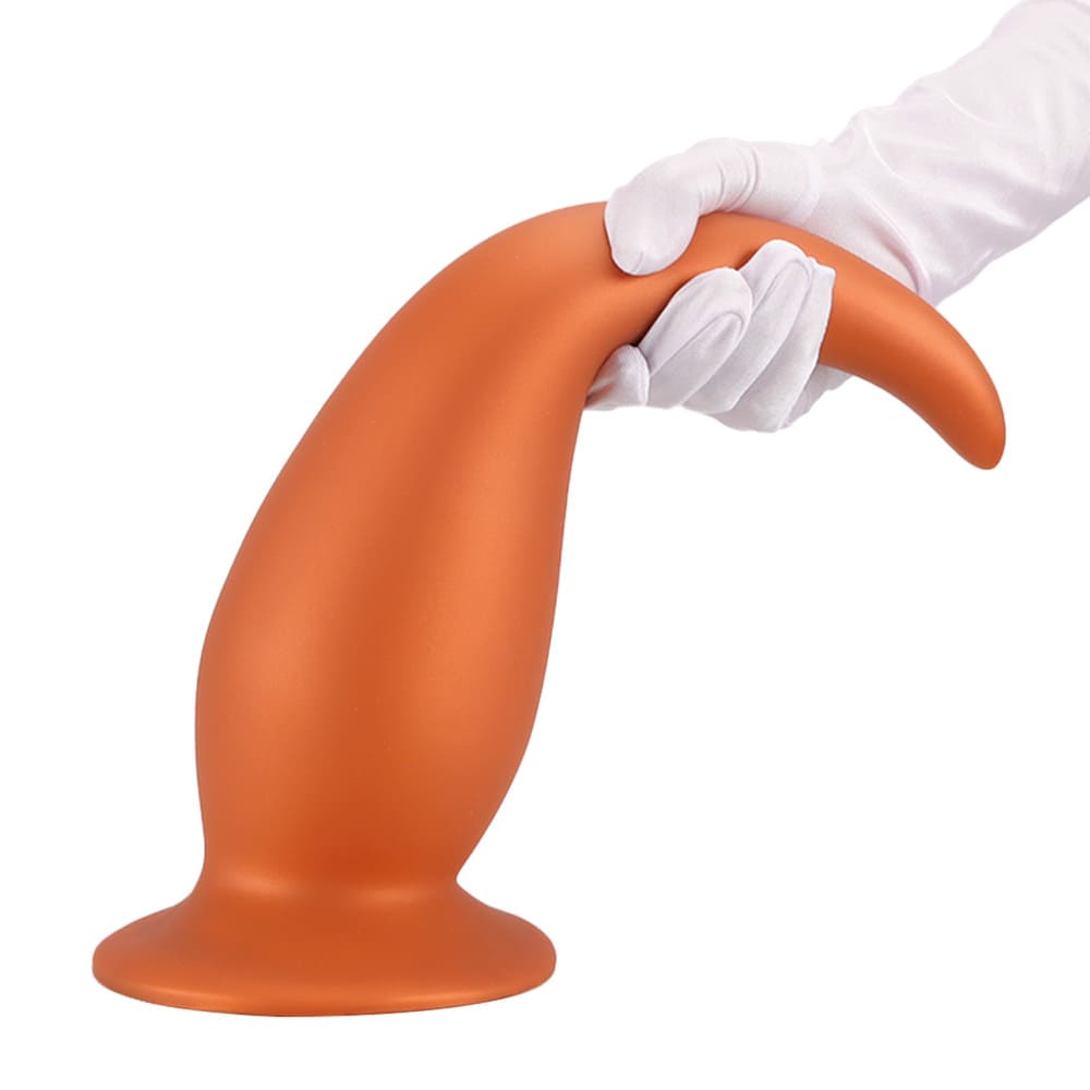HogTails - Smooth Anal Dilator - Long Butt Plug