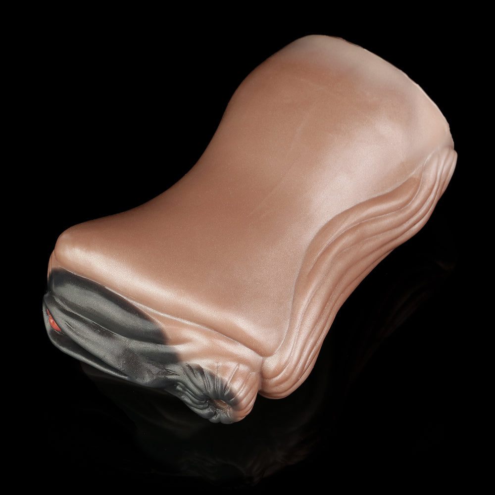 Ebony Horse Pussy Realistic Animal Sex - Silicone Pocket Masturbator Male Blowjob Stroker Xoxomoving