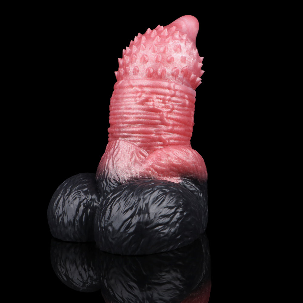Fantasy Pocket Pussy Penis Sleeve - Knotted Dildo Dual-action Male Masturbator Xoxomoving