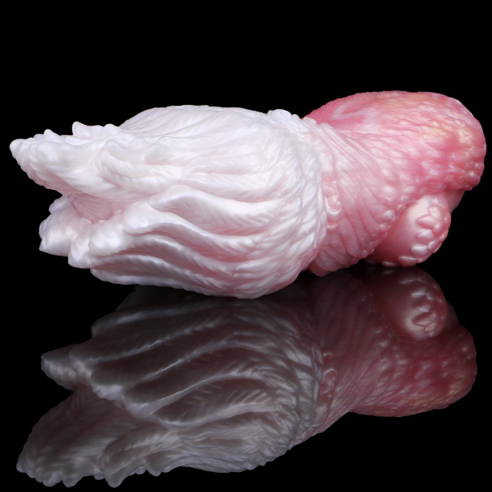 Angelic Feathered Pocket Pussy - Heavenly Touch Realistic Blowjob Men Masturbation Domlust