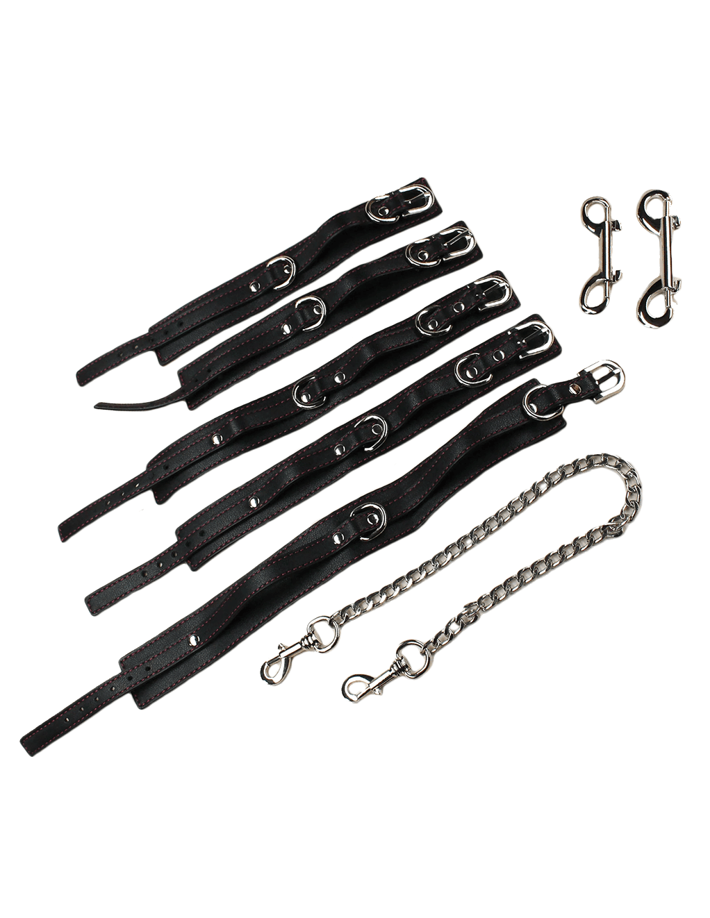 Edonista Isa Refined Restraint 9pc Bondage Set - Xoxomoving