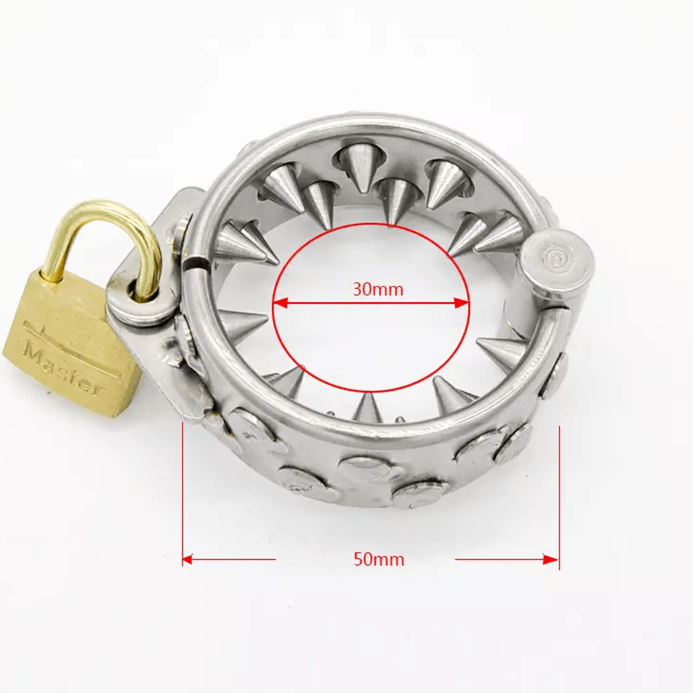 Dispositif de chasteté avec dents de Kali