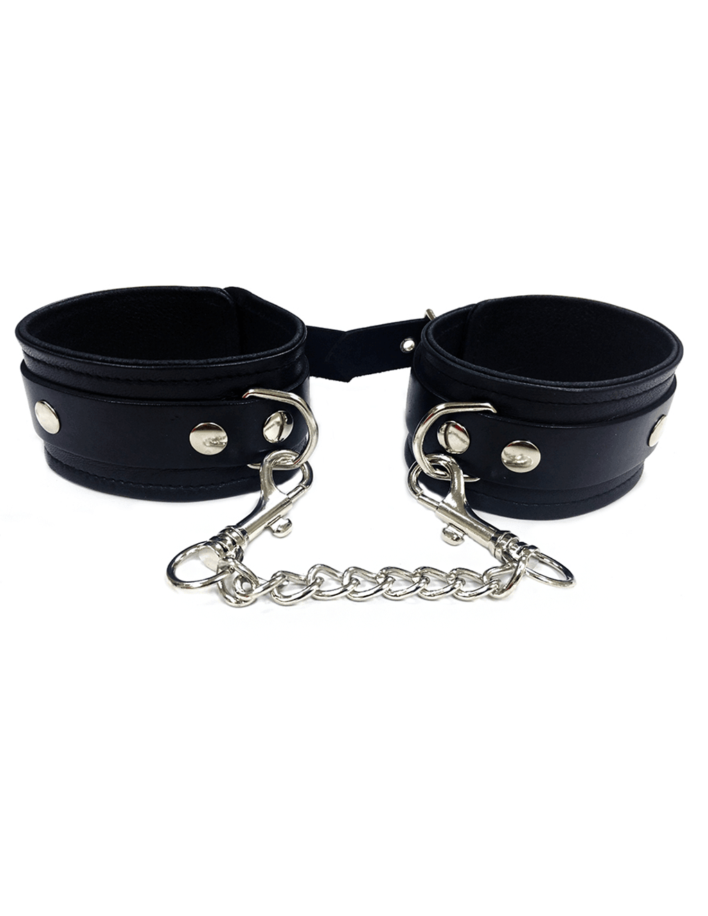 Rouge Leather Ankle Cuffs - Xoxomoving