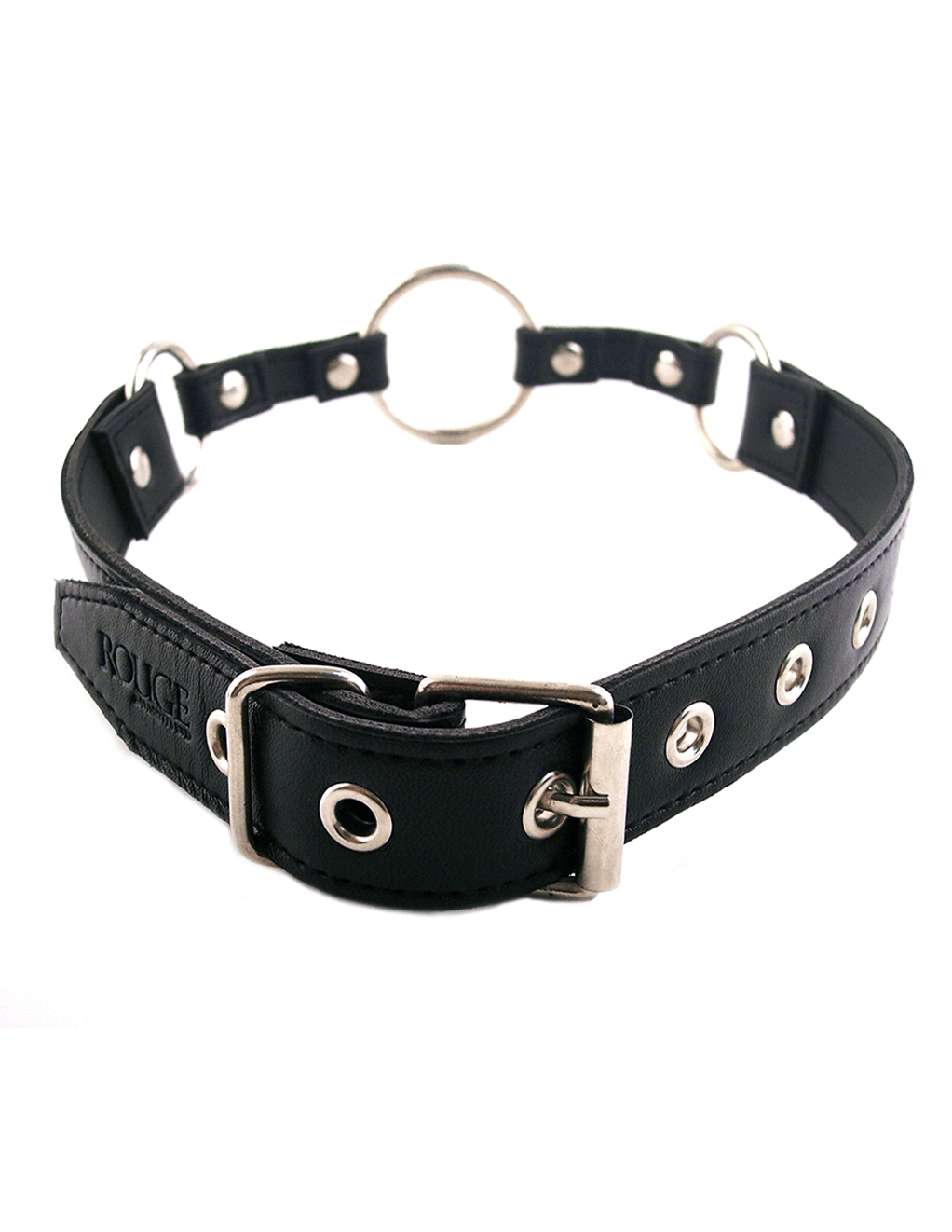 Rouge Leather O-Ring Gag - Xoxomoving