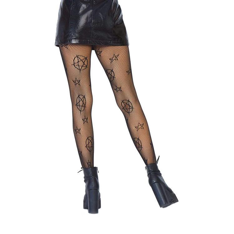 Collants en filet occulte