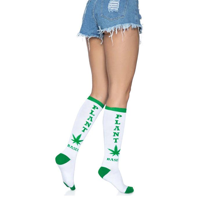 Plant Based Knee High Socks Xoxomoving
