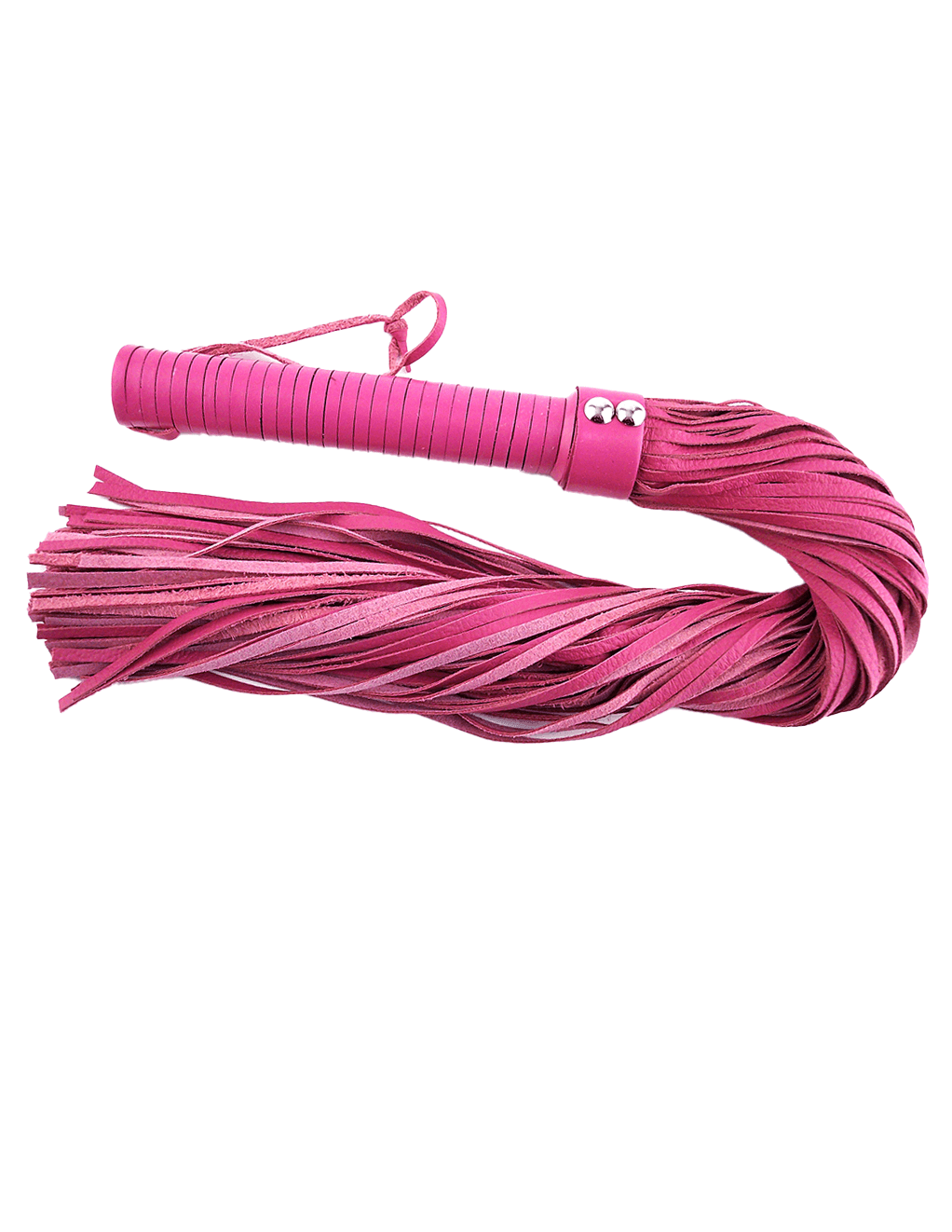 Rouge Long Leather Flogger - Xoxomoving