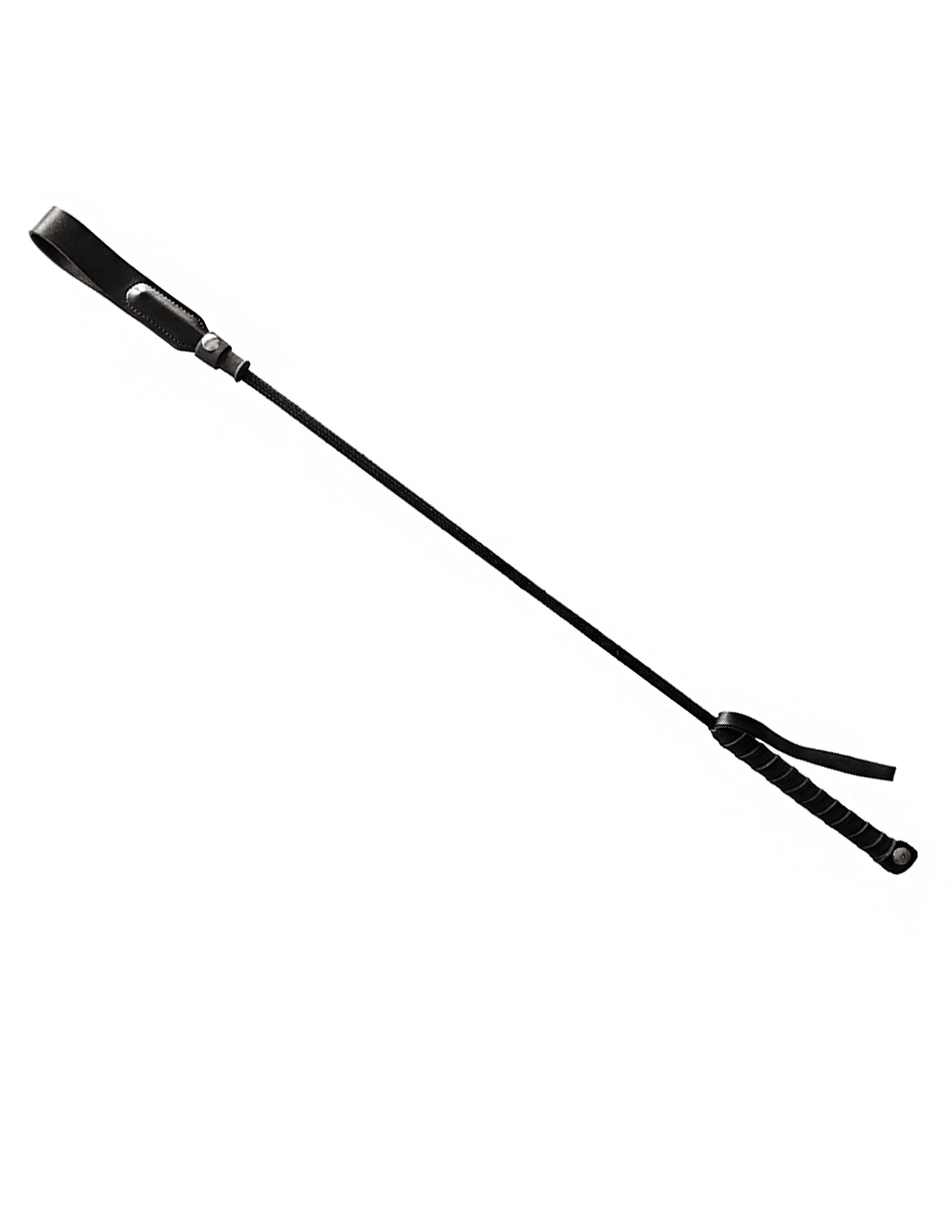 Rouge 24" Slim Tip Leather Riding Crop