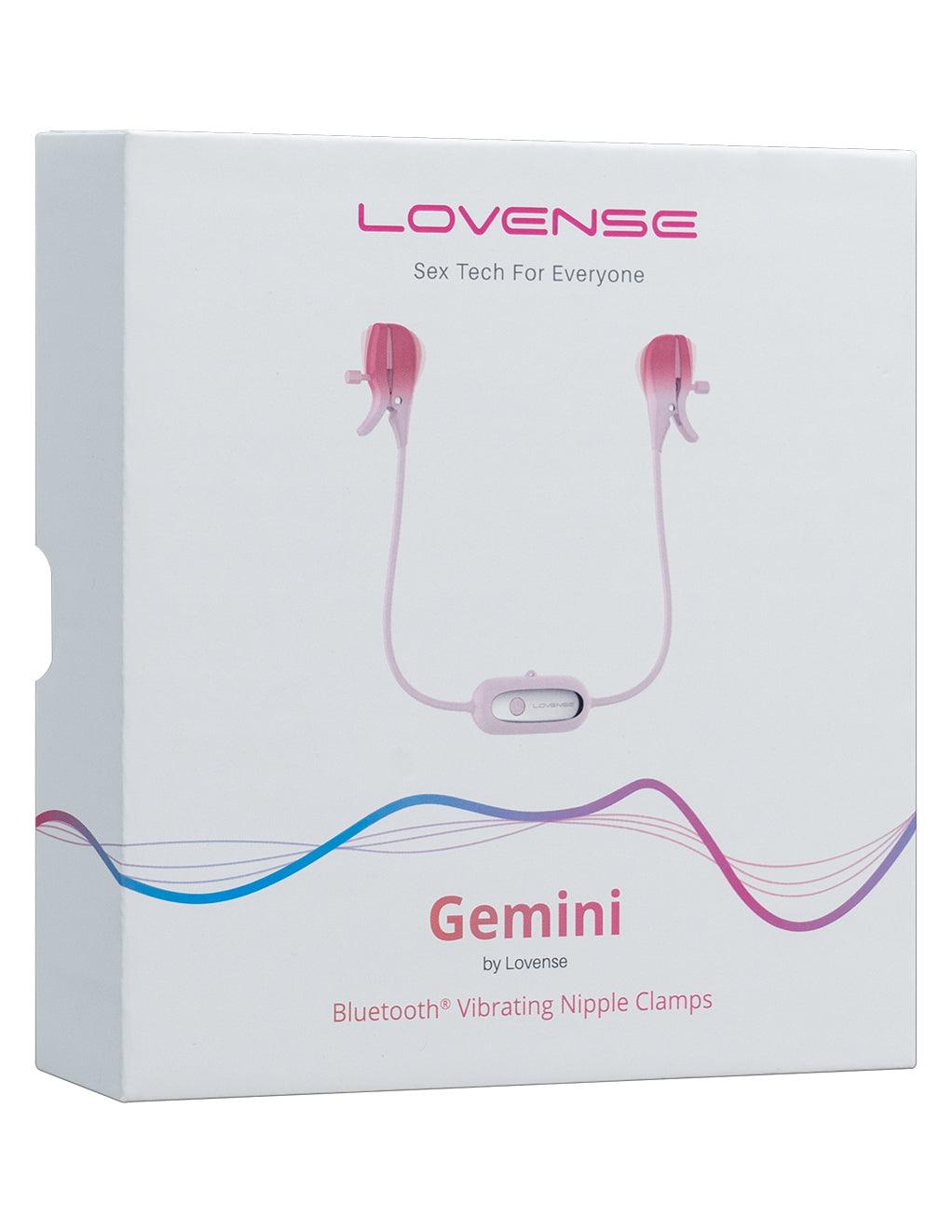 Lovense Gemini Vibrating Nipple Clamps - Xoxomoving