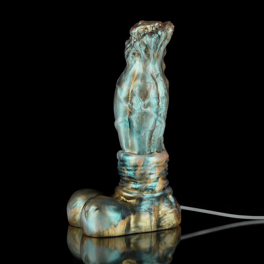 Luan - Gradient Green Centaur Dildo - Silicone Ejaculating Fantasy Dildo