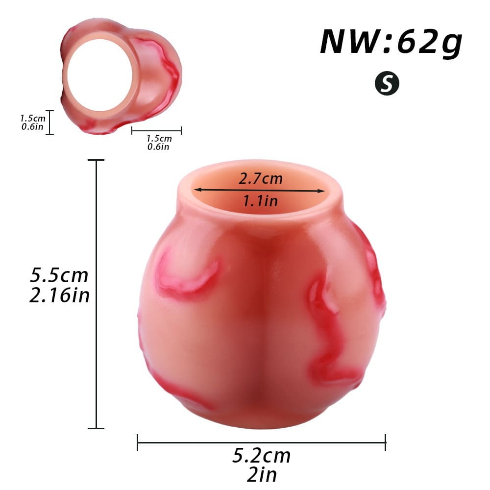 Animal-Inspired Knot Sleeve – Liquid Silicone Girth Enhancer