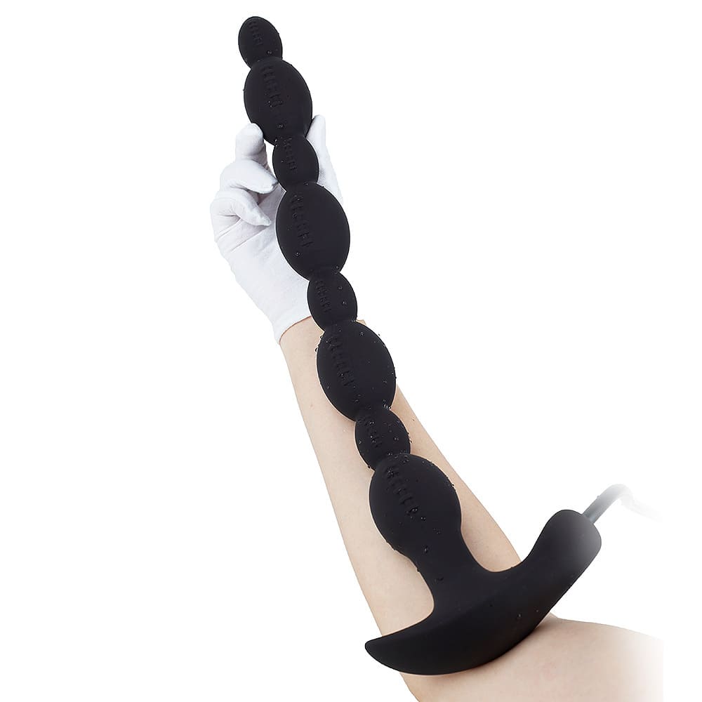 The Gauntlet - Inflatable Anal Beads - Long Anal Toy
