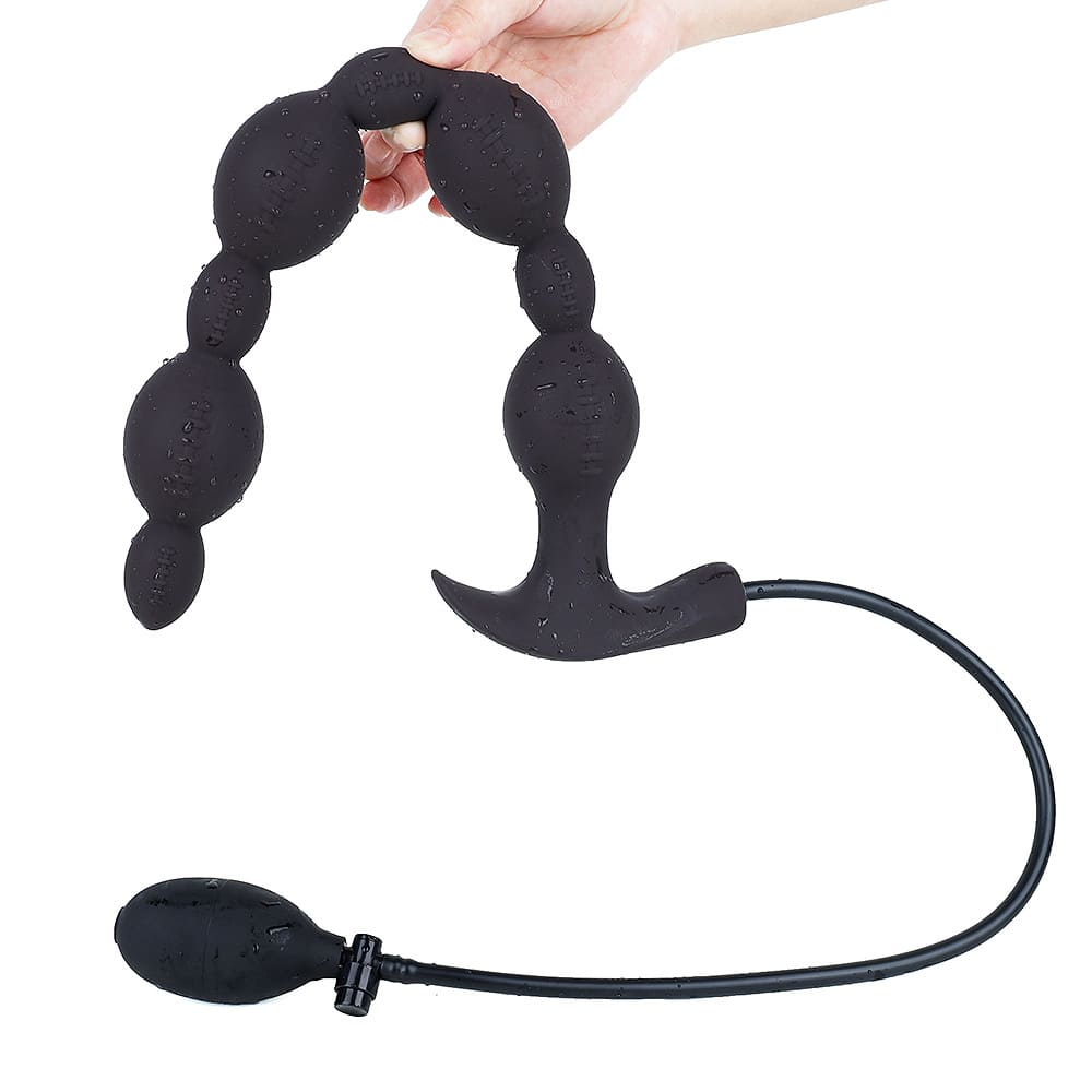 The Gauntlet - Inflatable Anal Beads - Long Anal Toy