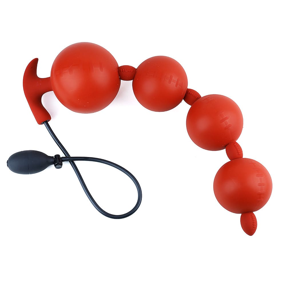 The Gauntlet - Inflatable Anal Beads - Long Anal Toy