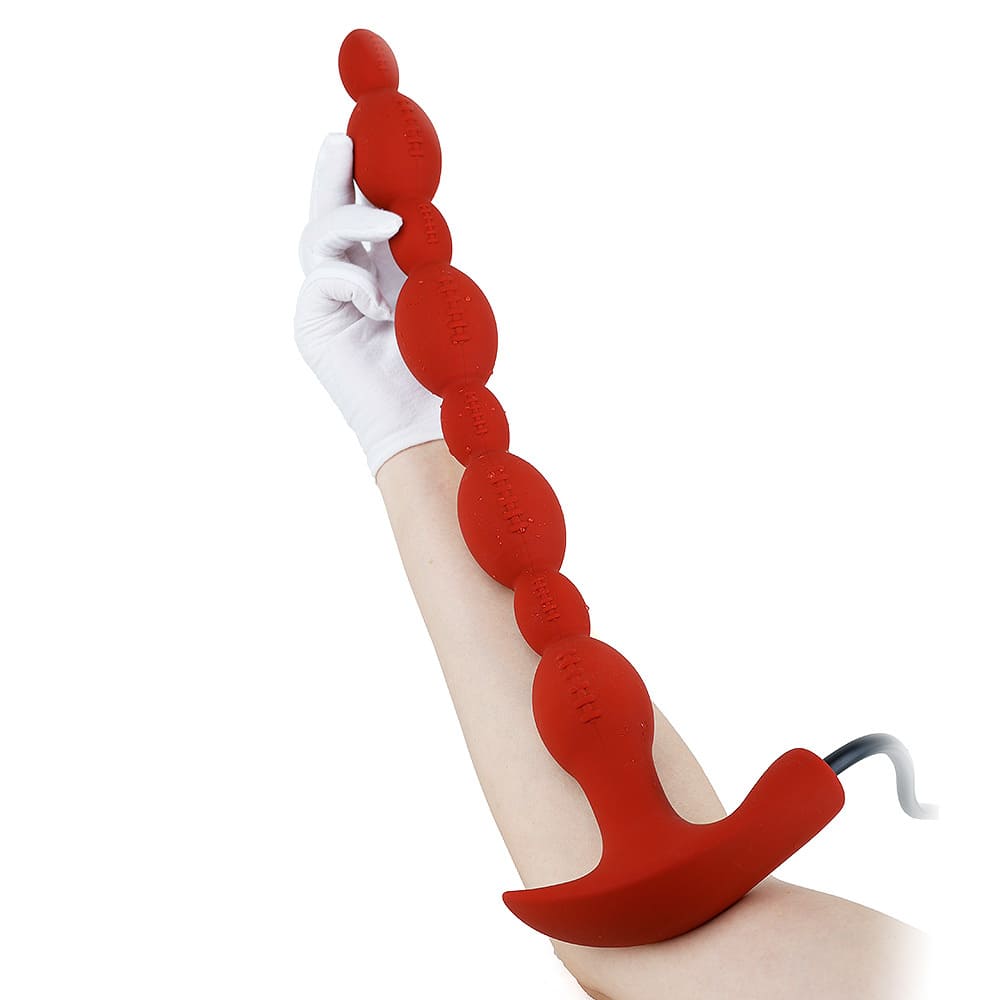 The Gauntlet - Inflatable Anal Beads - Long Anal Toy