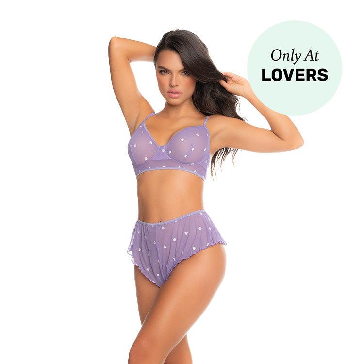 Embroidered Flutter Shorts Set Xoxomoving