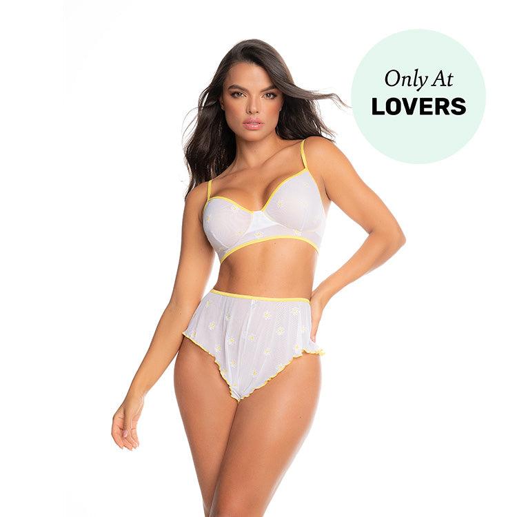 Embroidered Flutter Shorts Set Xoxomoving