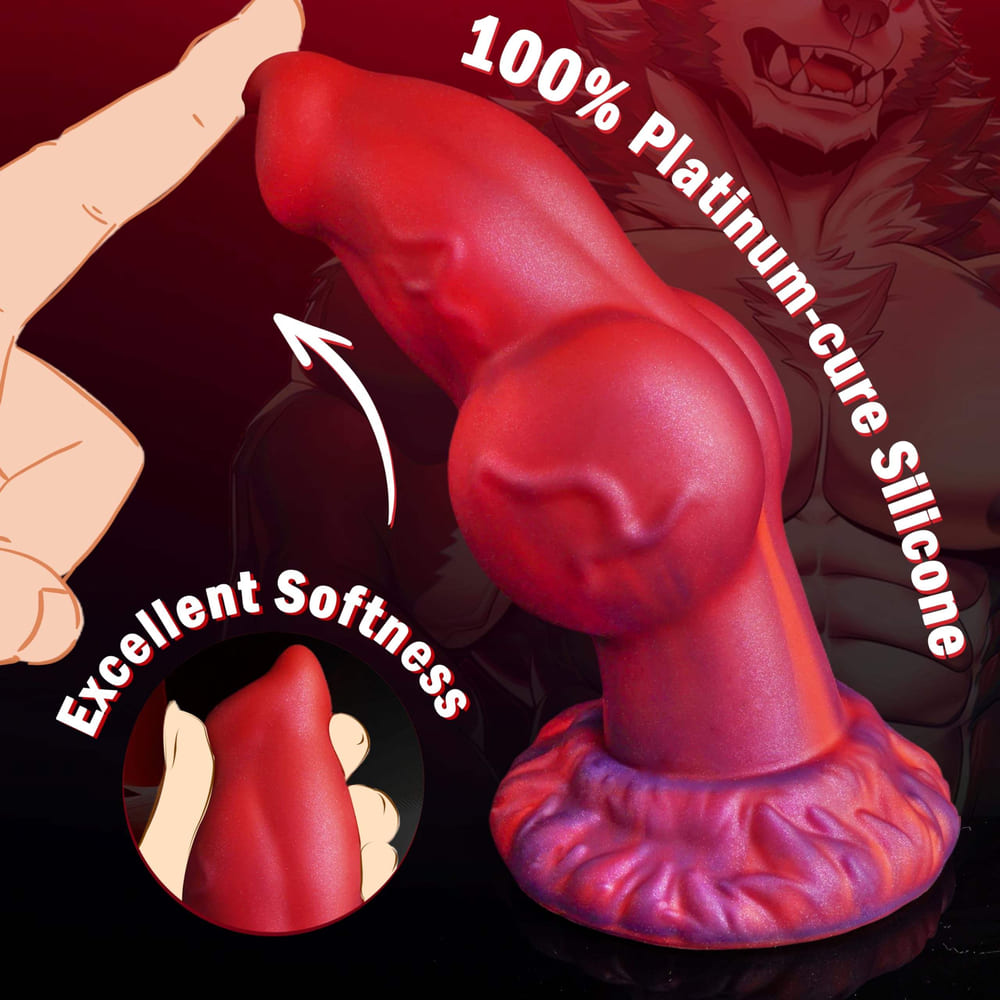 Megatron - 7.5 Inch  Silicone Fantasy Knot Dildo