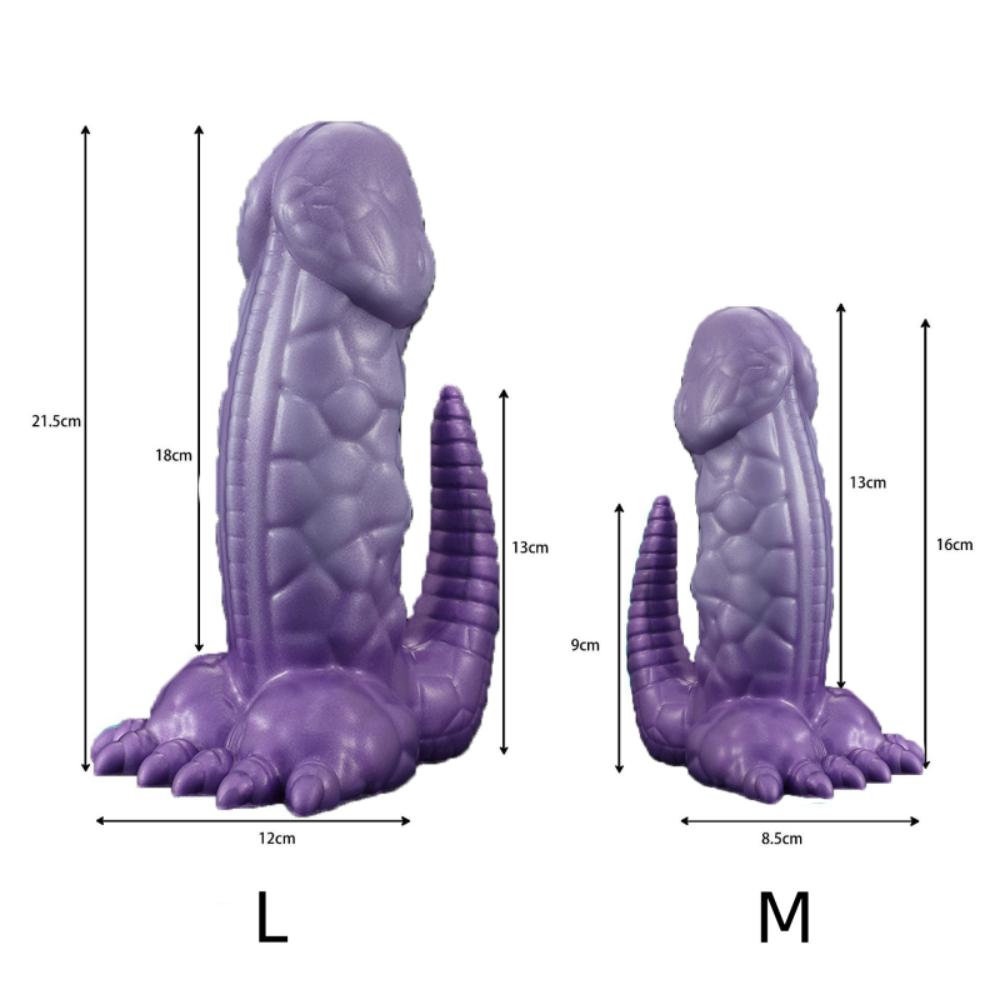 8.46 Inch Monster Dildo - Fantasy Dildo - Dragon Dildo - 2 Sizes Xoxomoving