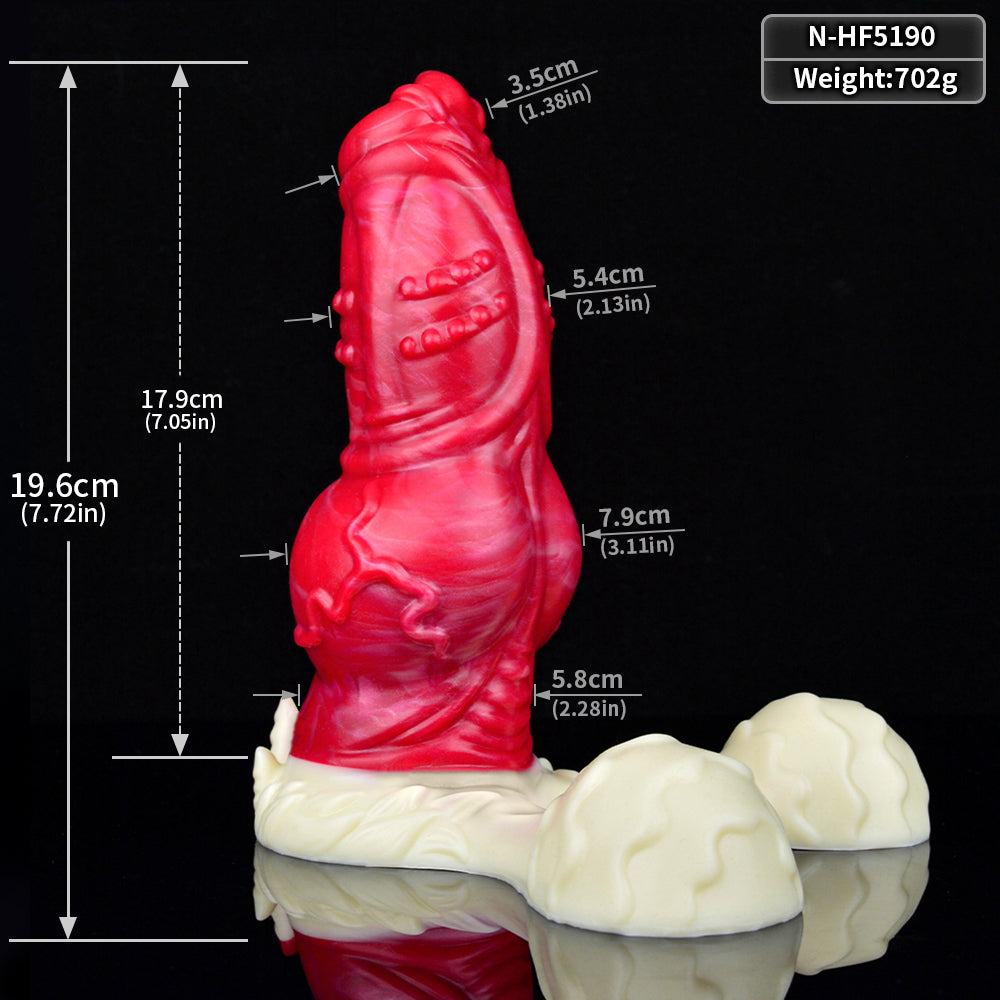 7 Inch Strong Suction Cup Bump Dog Dildo dildosstorede