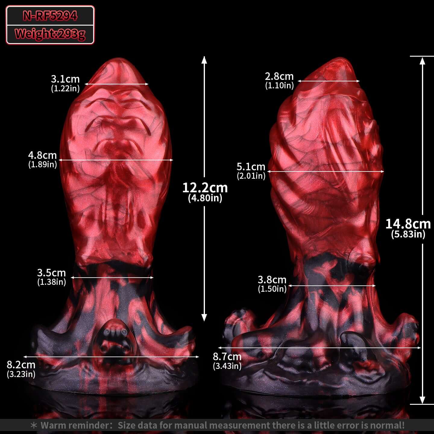 Vile Prophet Alien Dildo Compact Premium Silicone Fantasy Toy Xoxomoving
