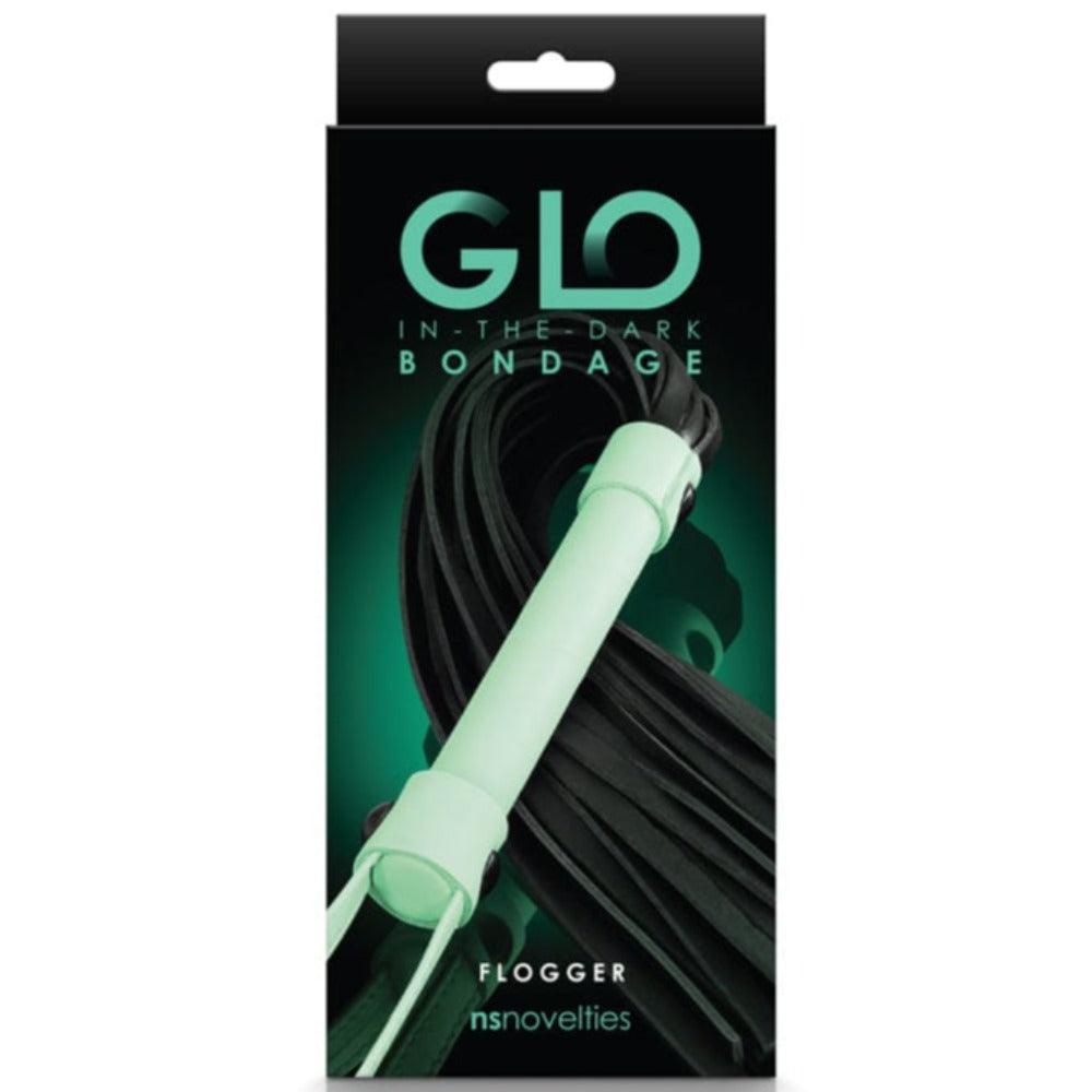 GLO Bondage Glow In The Dark Flogger - Xoxomoving