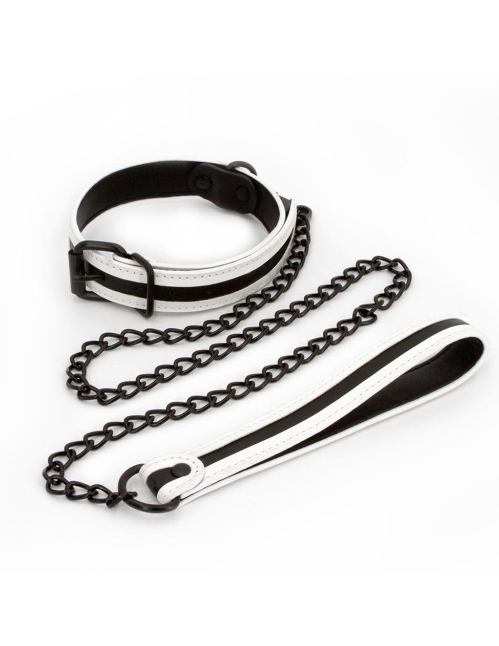 GLO Bondage Collar & Leash - Xoxomoving