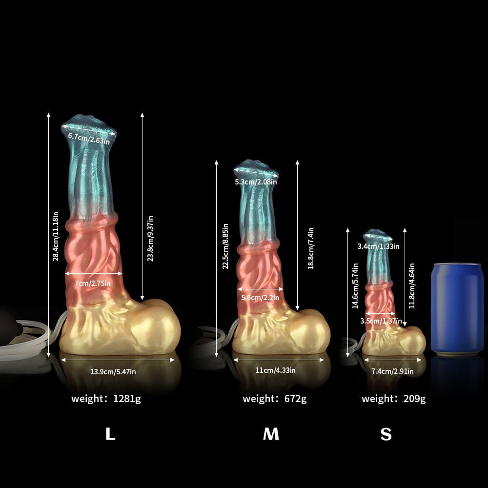 Neptune - Centaur Dildo - Silicone Ejaculating Fantasy Dildo