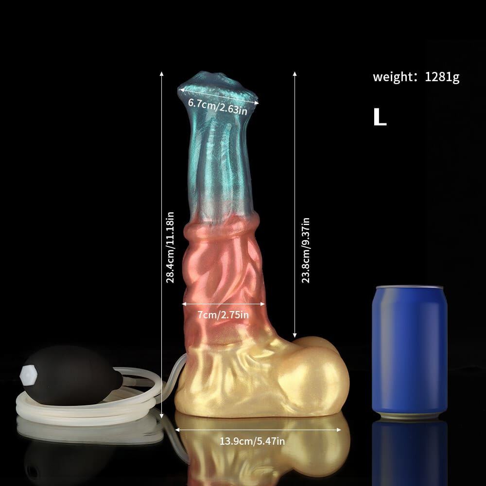 Neptune - Centaur Dildo - Silicone Ejaculating Fantasy Dildo
