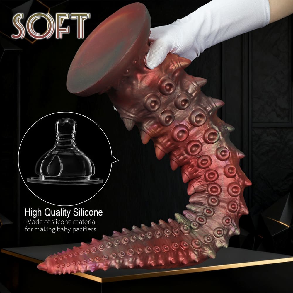 Nereus - Spiked Tentacle Anal Dildo - Huge Anal Toy - 3 Sizes