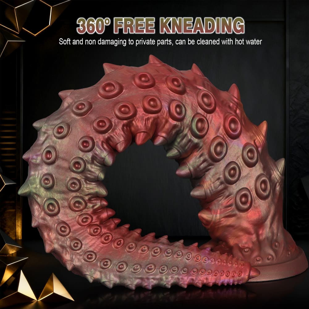 Nereus - Spiked Tentacle Anal Dildo - Huge Anal Toy - 3 Sizes