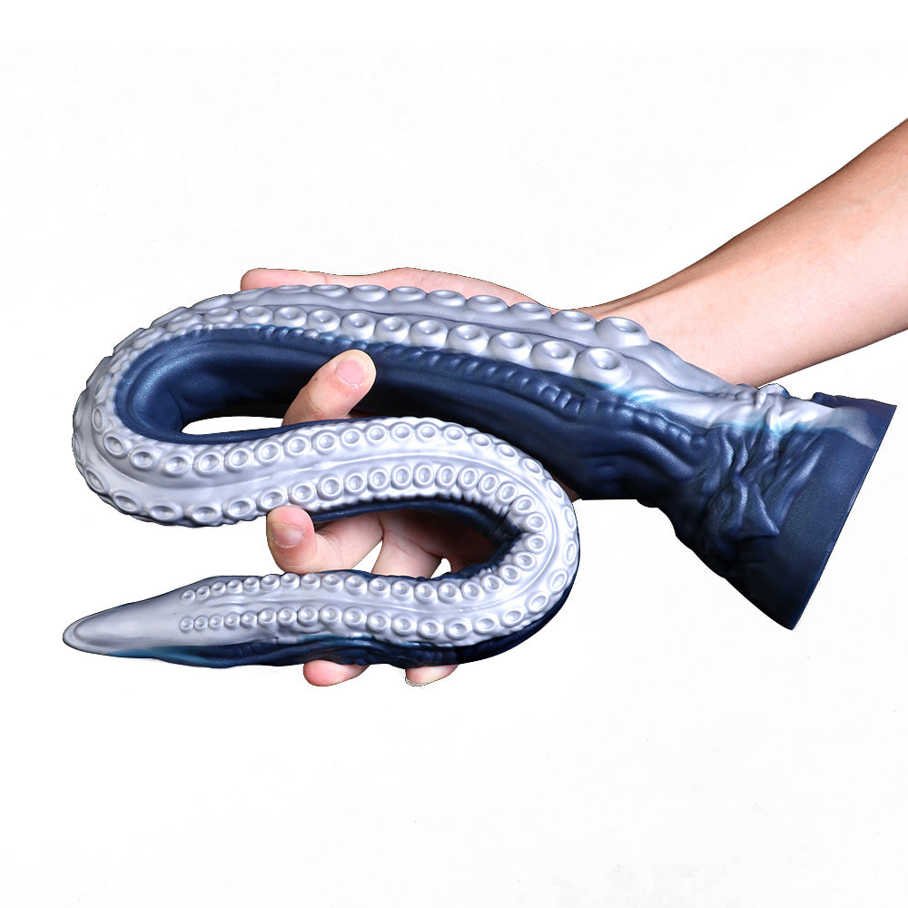 Tentacle Dildo – Ultra-Flexible Platinum Silicone with Suction Cup Base Xoxomoving
