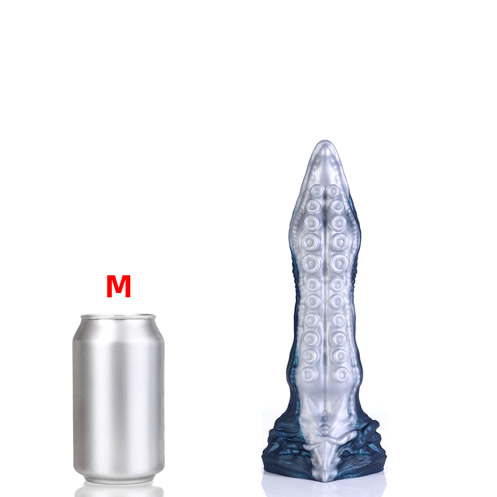 Tentacle Dildo – Platinum Silicone with Suction Cup Base Xoxomoving