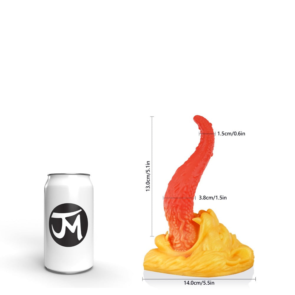 Nothosaur LEO - 7.48 Inch Tentacle Dildo - Fantasy Lion Dildo - Zodiac Dildo Xoxomoving