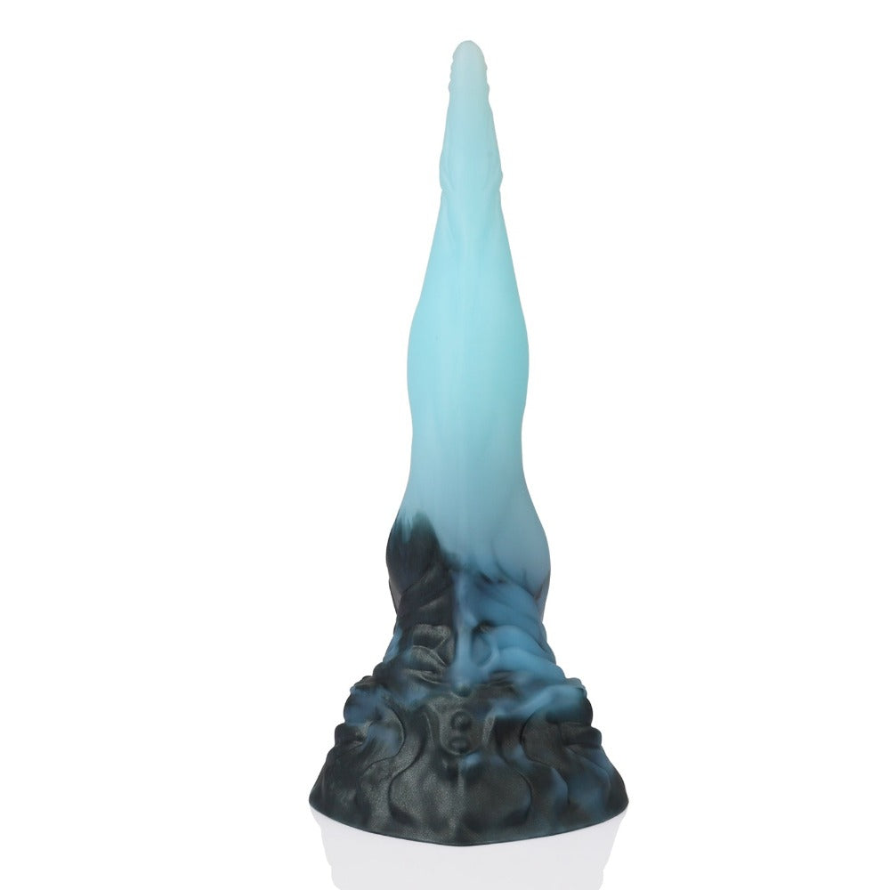 Tentacle Monster Dildo – S-Shaped Platinum Silicone with Suction Cup Base Xoxomoving
